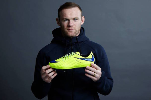 Wayne Rooney faisant la promotion des produits Nike. Une image que l'on ne verra peut-être bientôt plus. - @Facebook