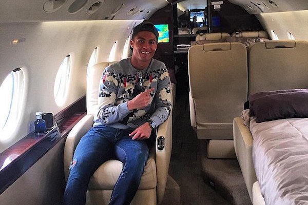 Depuis qu'il a acheté son jet privé, Cristiano Ronaldo a beaucoup fait parler de lui. - @DR