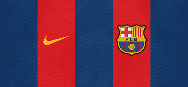 Voici le design du futur maillot domicile du FC Barcelone. - @FootyHeadlines