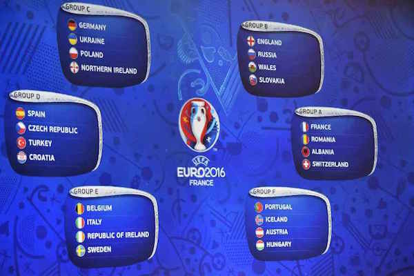 Le tirage au sort désormais effectué, on connait le calendrier complet à l'Euro 2016 de foot. - @DR