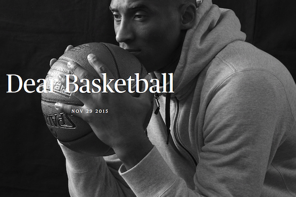 En annonçant sa retraite à la fin de la saison, Kobe Bryant termine 2015 par une victoire digitale. - @DR