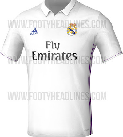 Real Madrid maillot domicile 2016-2017