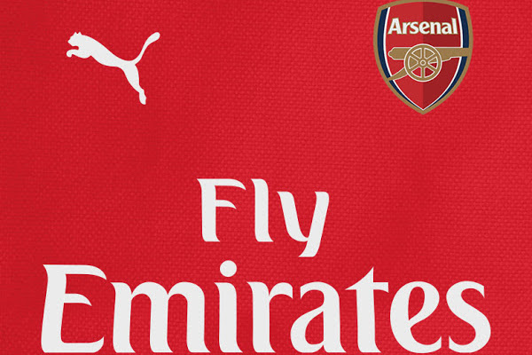 Le design du futur maillot domicile d'Arsenal.