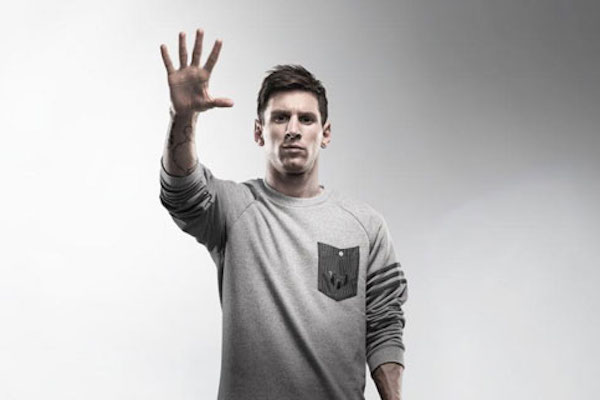 Pour accompagner le cinquième Ballon d'or de Lionel Messi, adidas son équipementier a déployé d'énormes moyens. - @DR