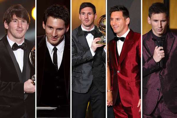 Les costumes de Lionel Messi contribuent chaque année à l'audience du Ballon d'or sur les réseaux sociaux. - @DR