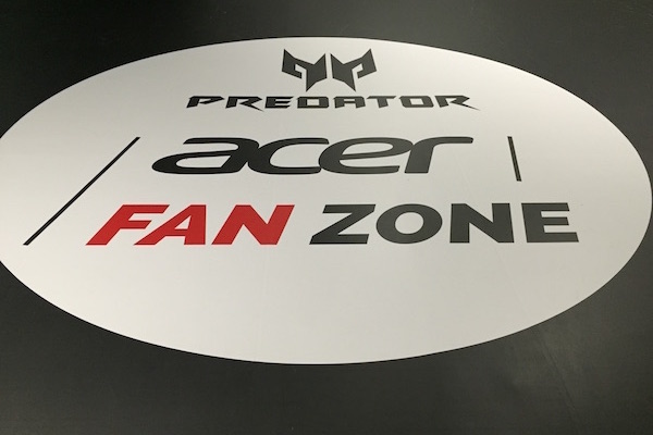 L'ASVEL et Acer se sont associés pour créer conjointement la première fan zone du basket français. - @DR