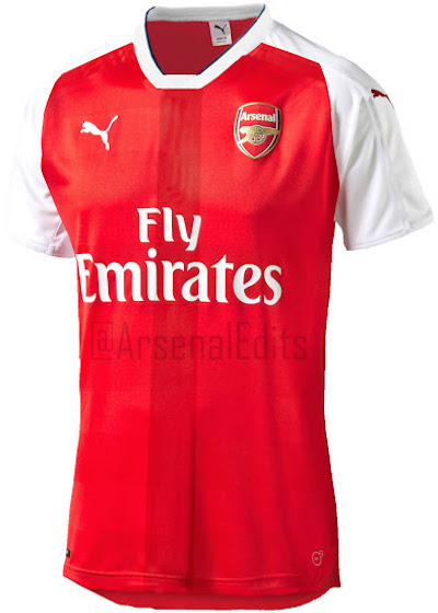 Arsenal maillot domicile 2016-2017