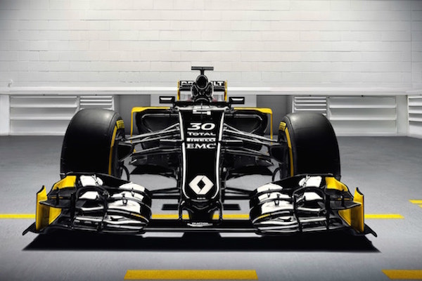 La RS16, nouvelle arme du team Renault en F1 est à l'aube de grandes ambitions pour le constructeur français. - @DR