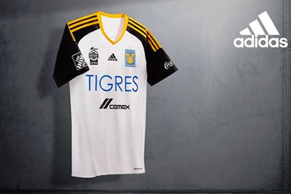 Voilà le nouveau maillot third des Tigres d'André-Pierre Gignac. - @DR