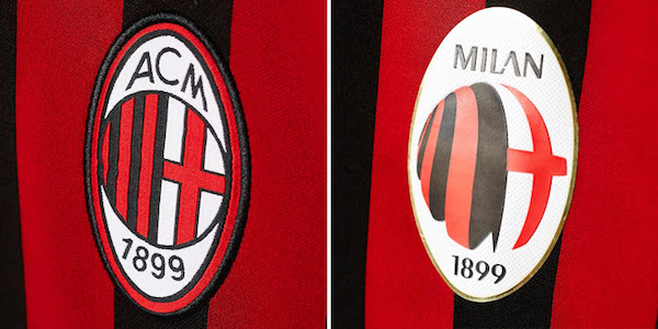 Milan AC nouveau logo