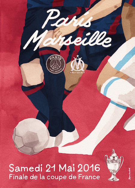 Affiche finale coupe de france 2016