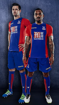 Crystal Palace maillot domicile 2016-2017