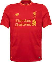 Liverpool maillot 2016-2017