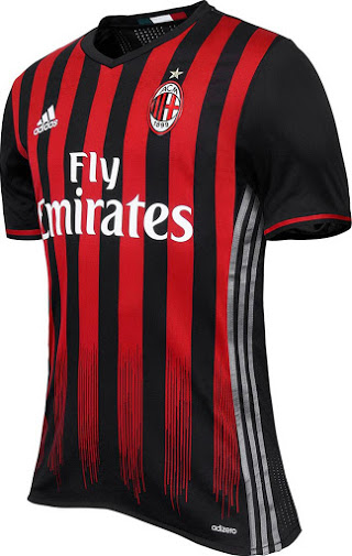 Milan AC maillot domicile 2016-2017 1