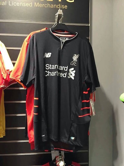 Liverpool maillot exterieur 2016 2017