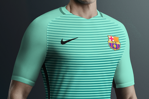 Ce sera ça, le maillot third 2016-2017 du FC Barcelone. - @DR