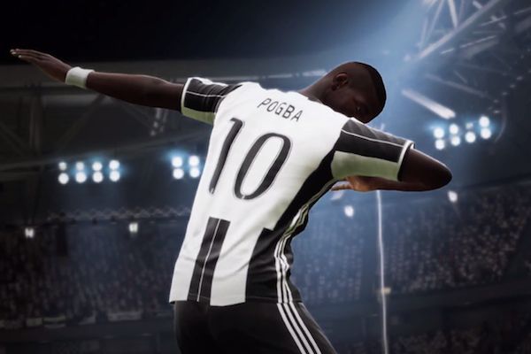 Les célébrations de Paul Pogba ont été reproduite comme en vrai dans FIFA 17.
