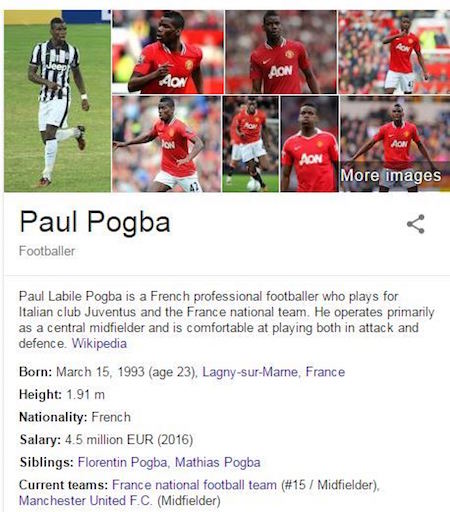 Paul Pogba wikipedia