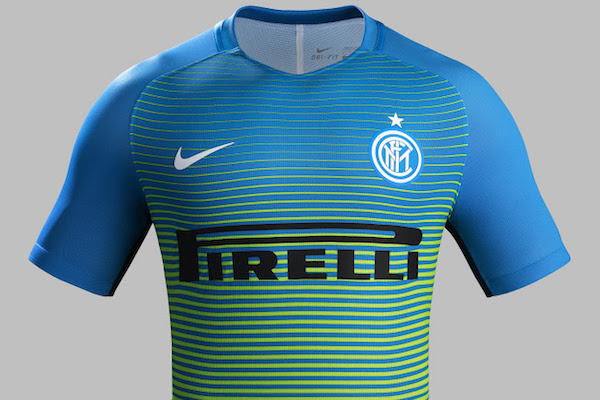 Le maillot third 2016-2017 de l'Inter Milan a été officialisé. 
