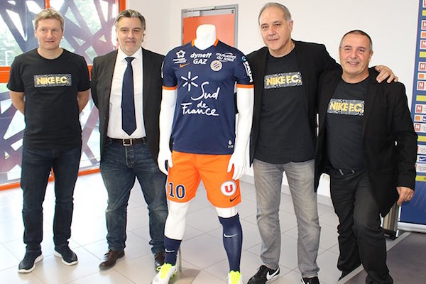 Le Montpellier Hérault SC et Nike sont désormais partenaires, jusqu'en 2026. - @Twitter