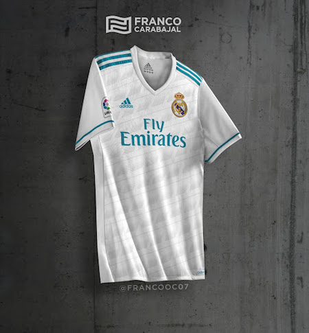 Maillot Domicile Real Madrid 2017