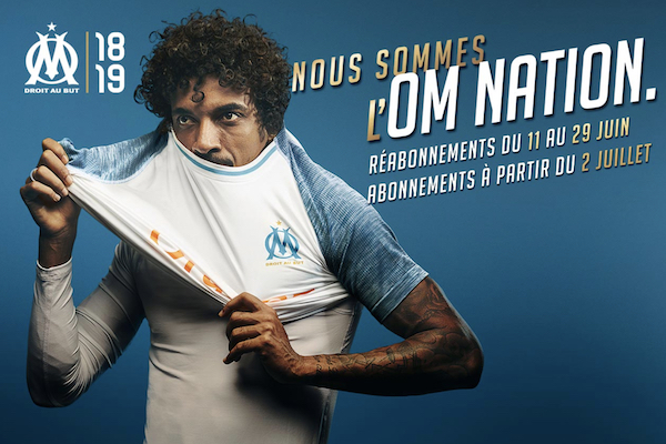 Maillot THIRD Olympique de Marseille Luiz GUSTAVO