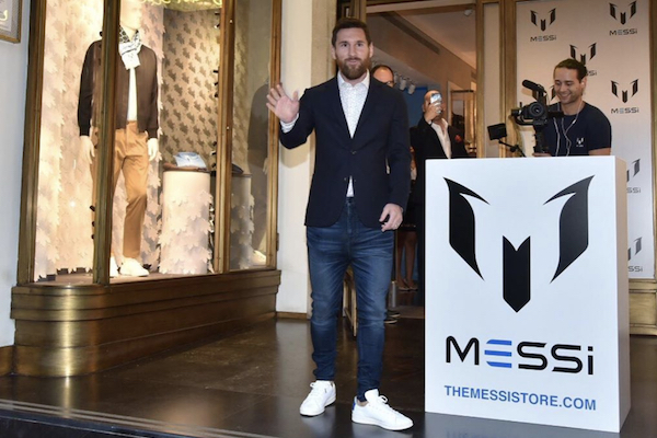Lionel Messi sponsors revenus