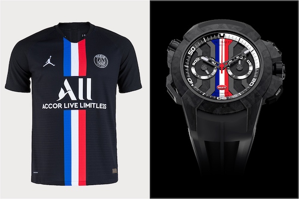 PSG - On a trouvé la montre à porter avec le nouveau maillot 4th (mais elle  est pas donnée)