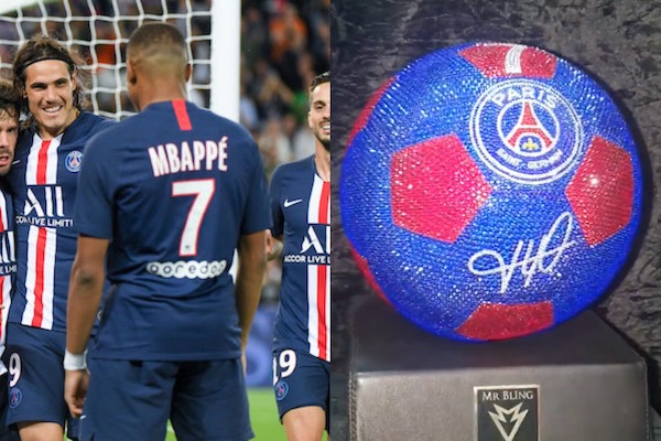 Ballon cristal Mbappé PSG