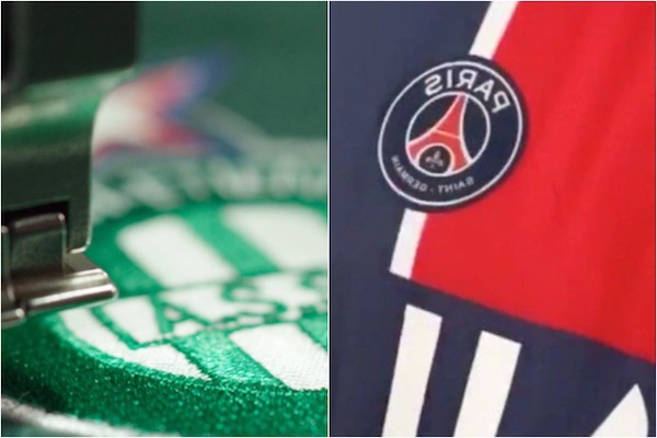 ASSE PSG maillots