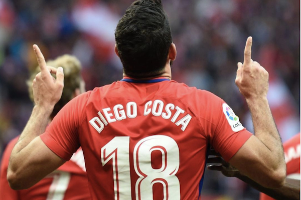 Diego Costa PSG Atlético