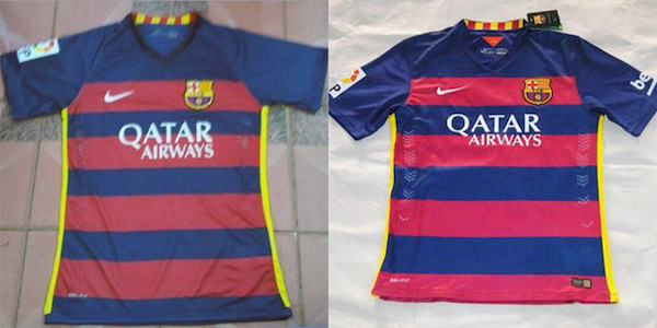 Voici les premières images du futur maillot du FC Barcelone. - @Twitter