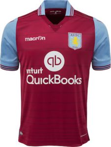 Aston Villa maillot domicile 2015-2016
