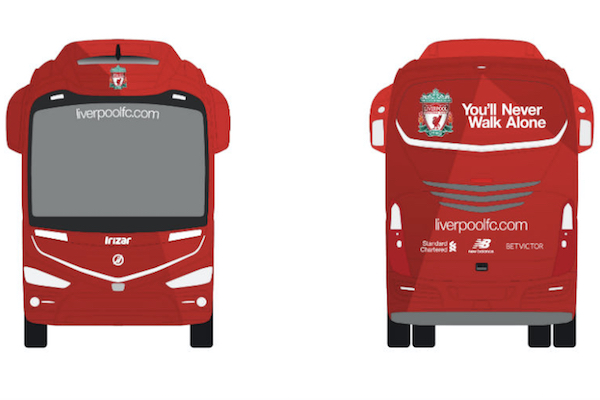 Liverpool FC – Discover the great bus that carries the Reds