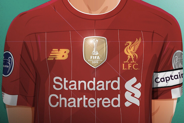 Liverpool maillot sponsor