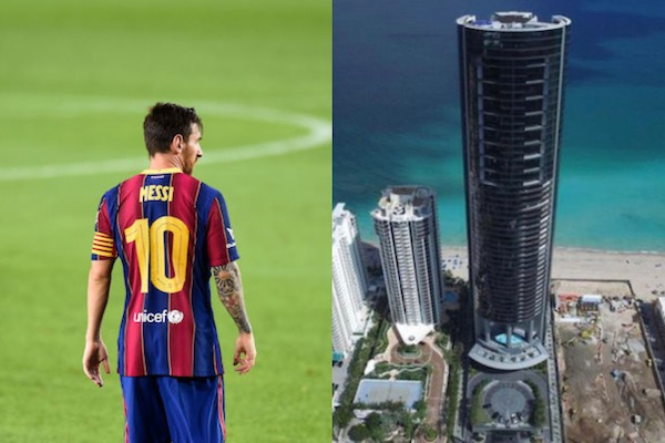 Lionel Messi appartement Miami