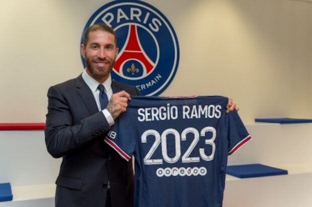 Ramos salaire Real PSG