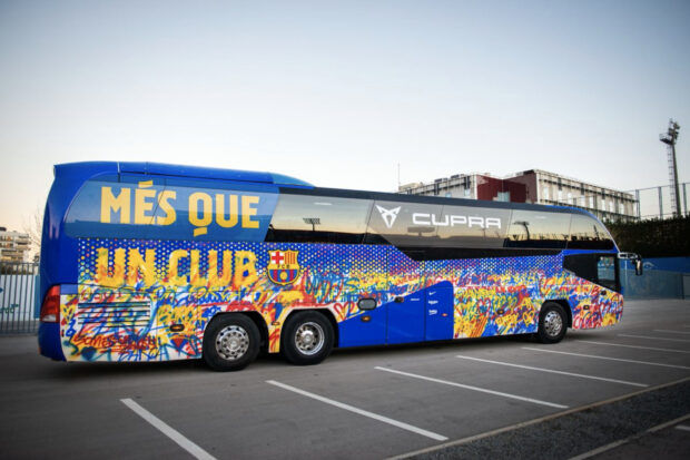 Bus FC Barcelone