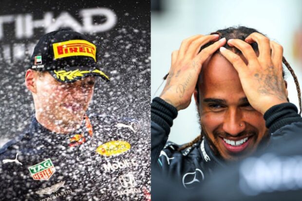 Max Verstappen Lewis Hamilton primes F1