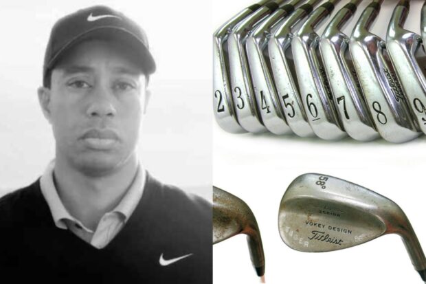 Tiger Woods clubs