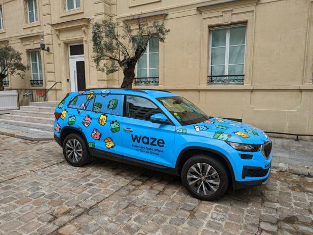 Waze tour de France sponsoring